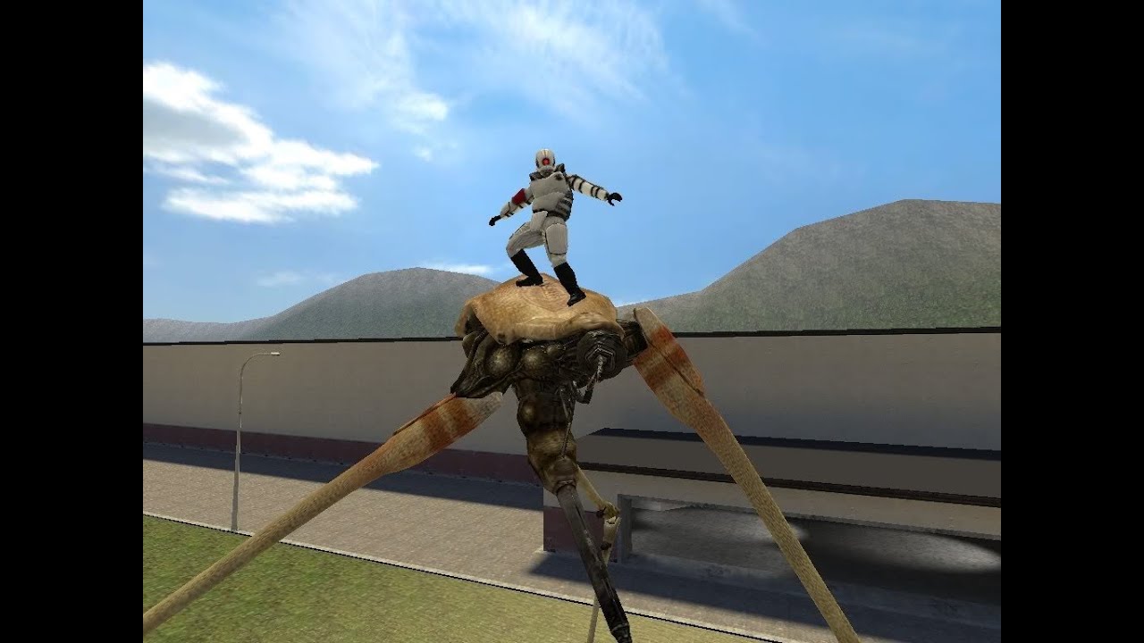 Garry's Mod With Friends! - Sandbox - SPIDER STRIDER