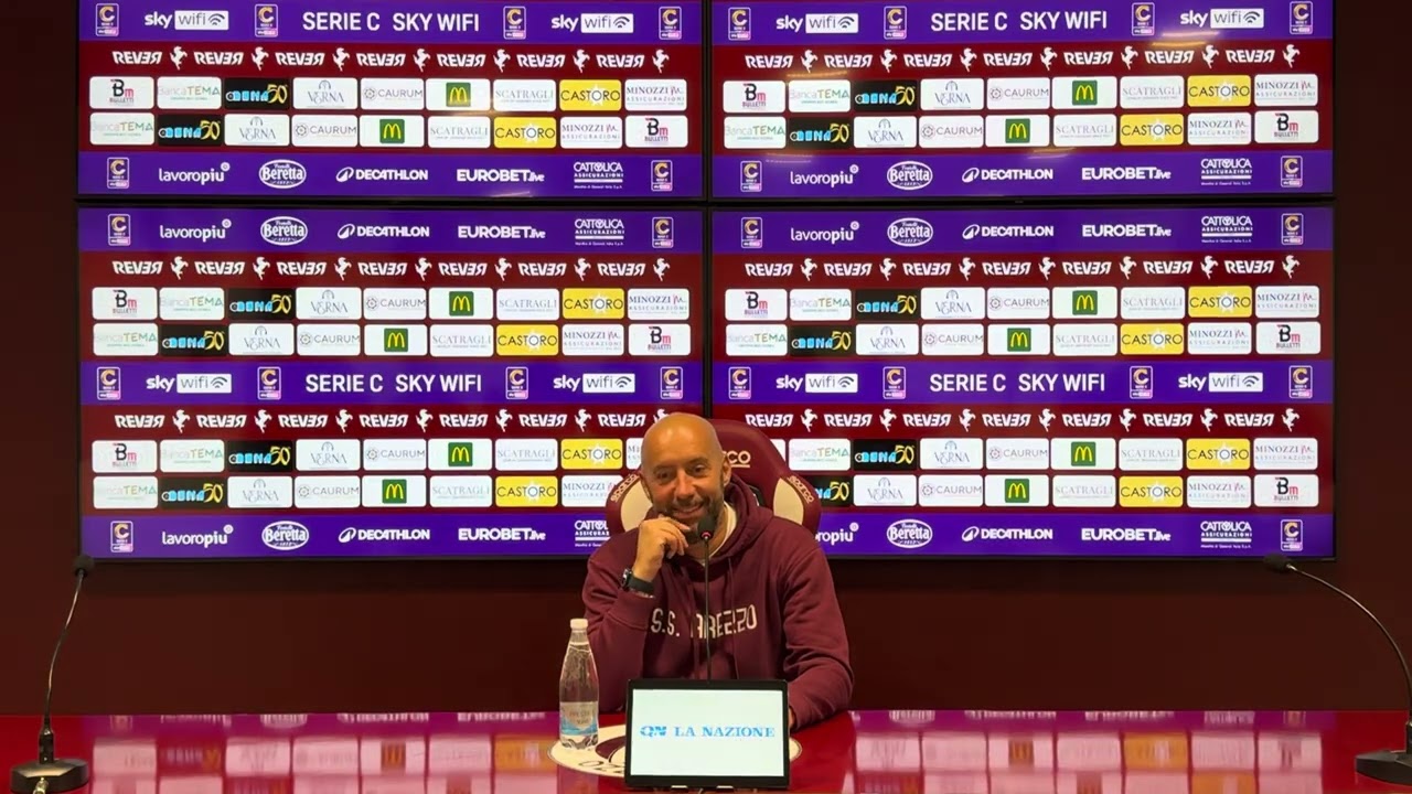 🎙️| Conferenza post Arezzo-Ternana di Mister Bucchi
