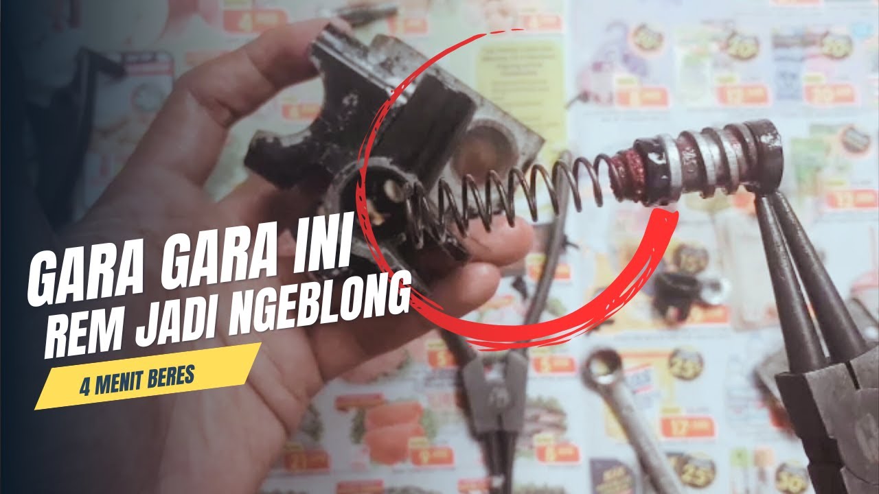 Hanya 4 Menit!! Cara Mengatasi Rem Cakram Tidak Pakem Ngeblong Saat Di Rem Depan Shogun Sp