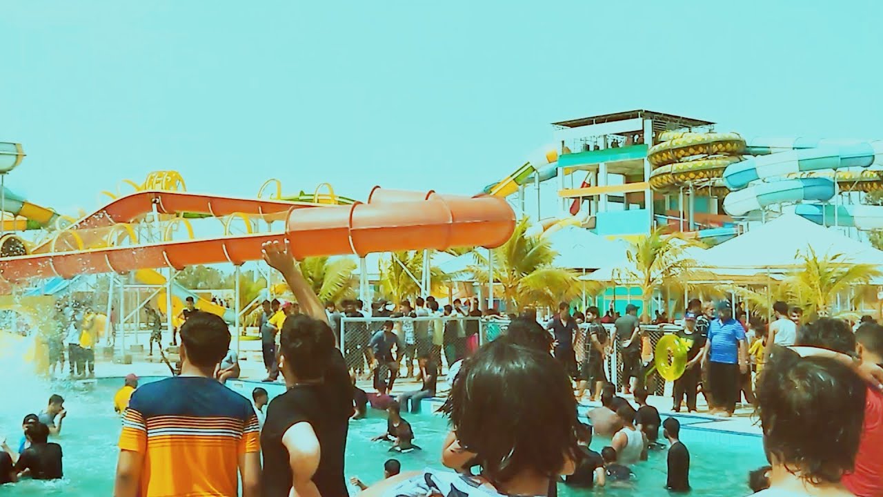Sunway Lagoon Water Park slides