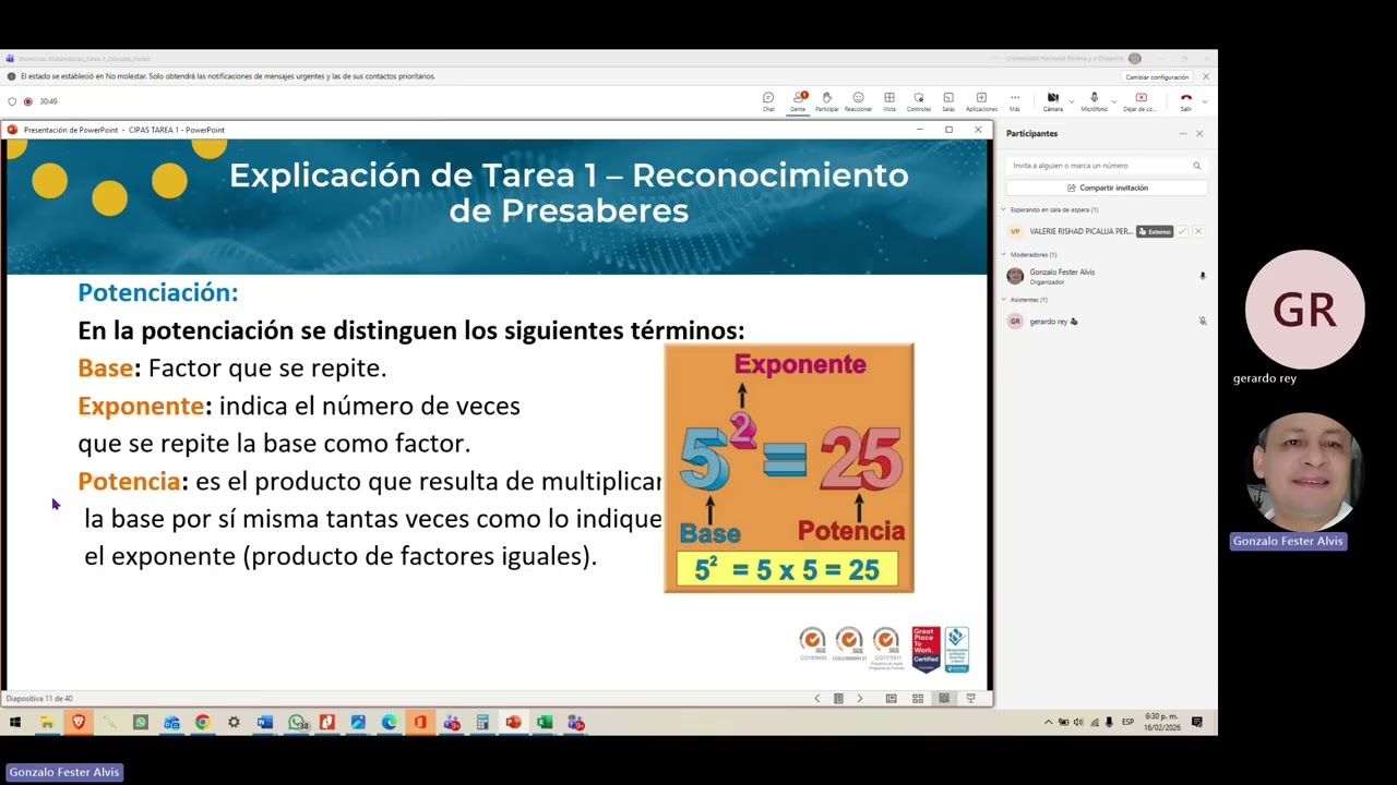 Memorias Matemáticas Tarea 1 Gonzalo Fester 20260216 181657 Grabación de la reunión