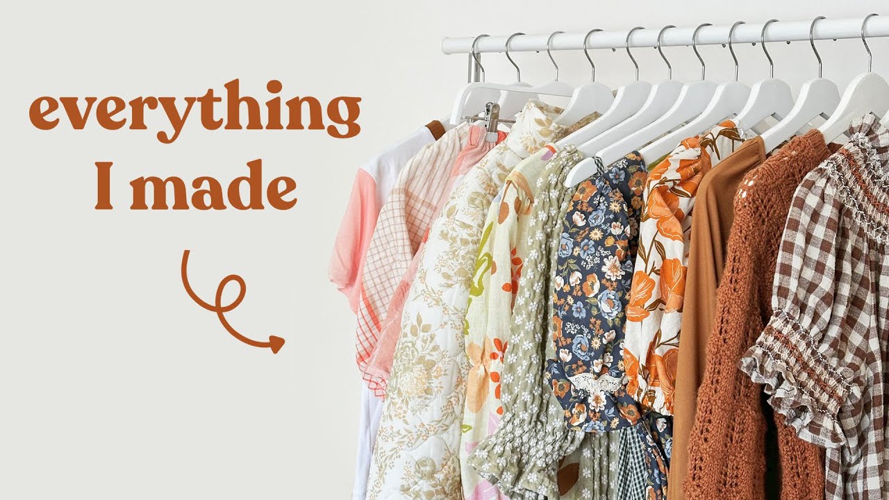 Everything I Made In 2023 | My Me-Made Wardrobe