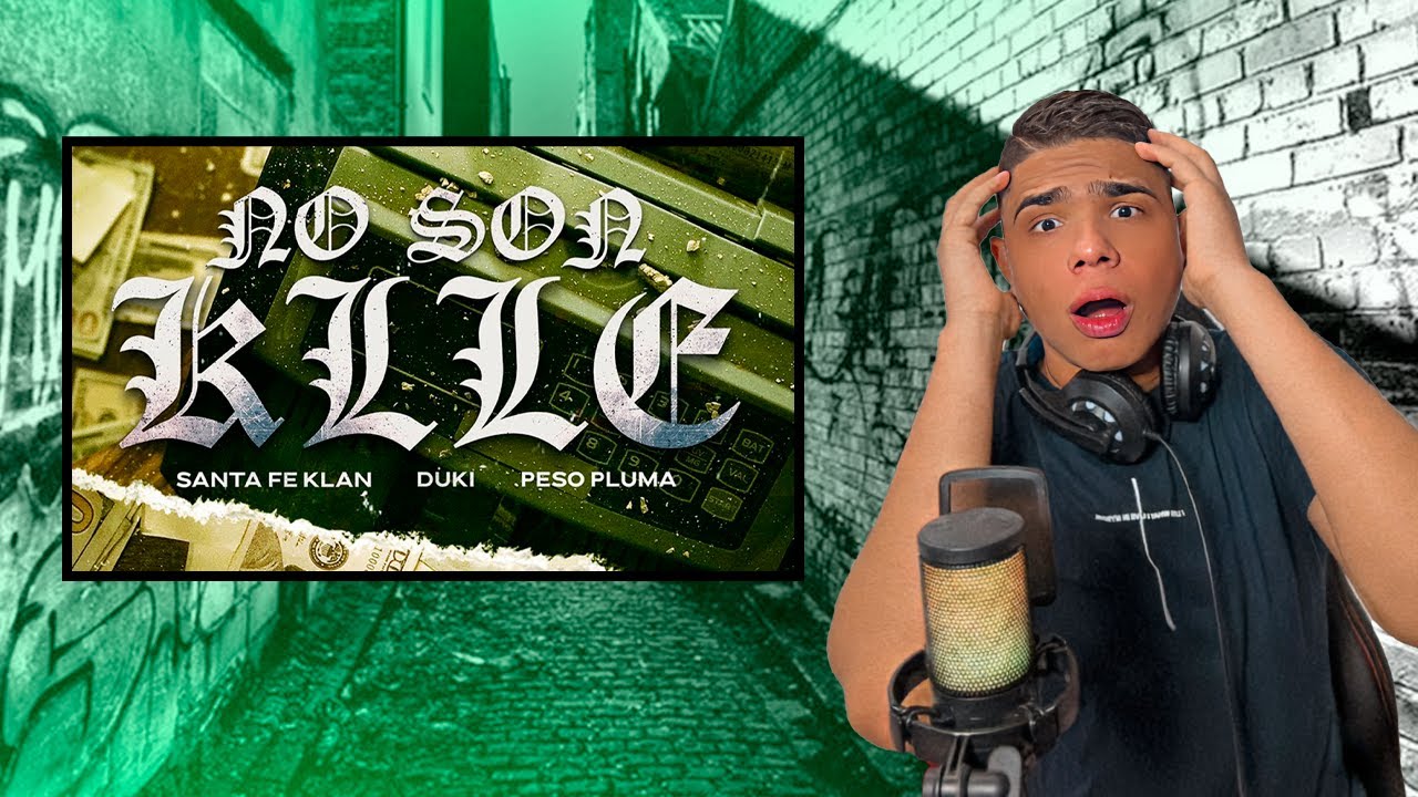 SANTA FE KLAN, DUKI, PESO PLUMA - NO SON KLLE (Video Oficial) || REACCIÓN DR SAURITH