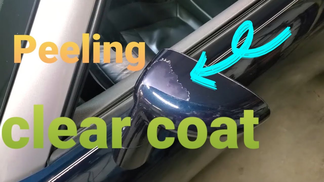 PEELING CLEAR COAT