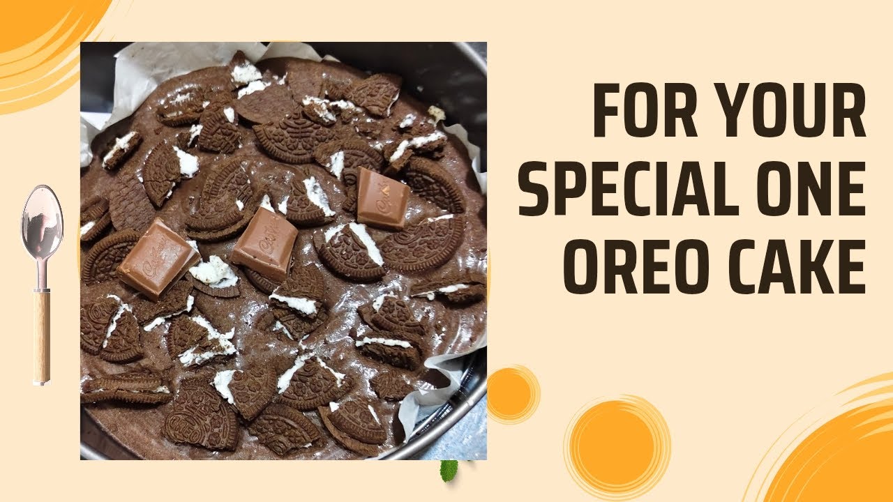 Oreo cake | in velentine make Oreo cake for your special in 10 mints | no maida no sunger Oreo cake