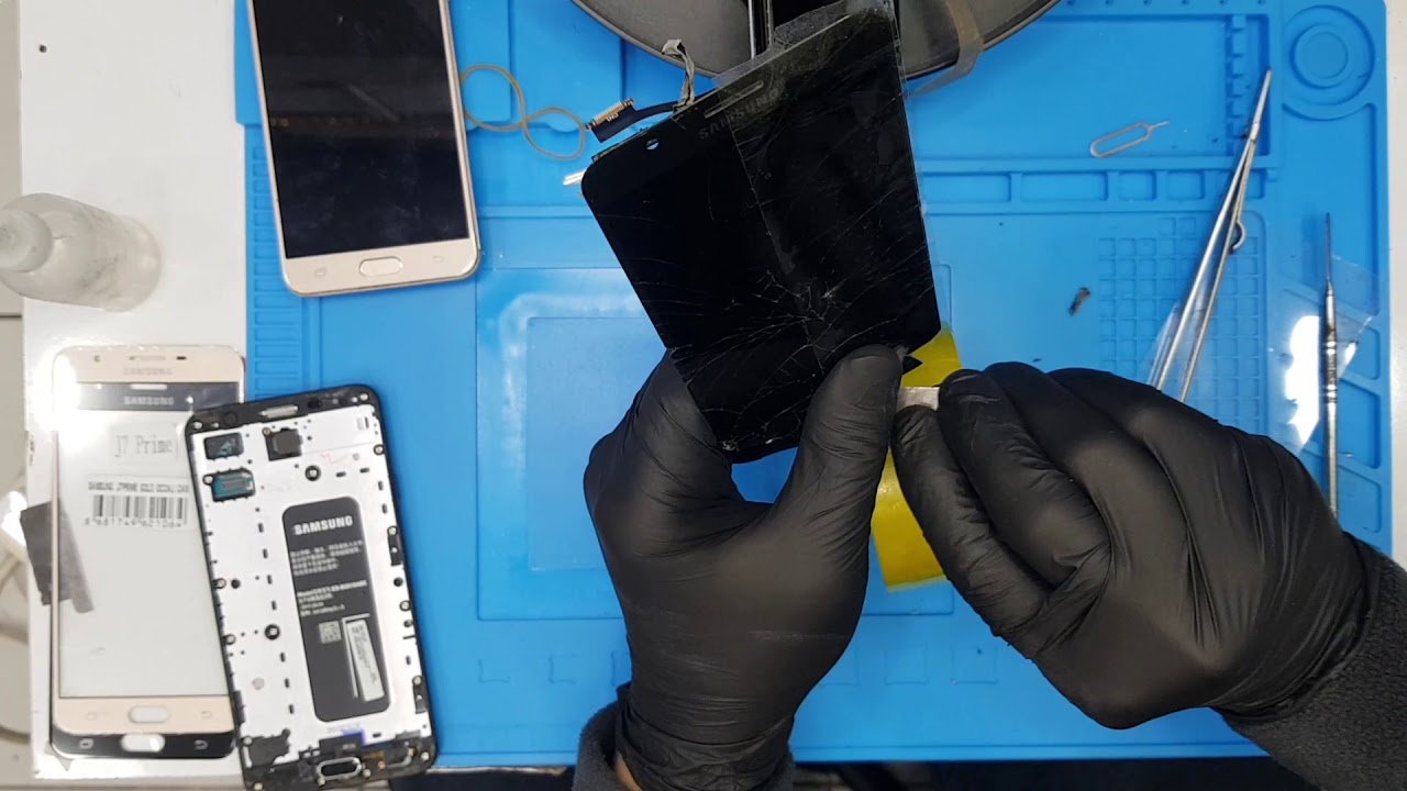 Samsung J7 Prime kırık ekran tamiri