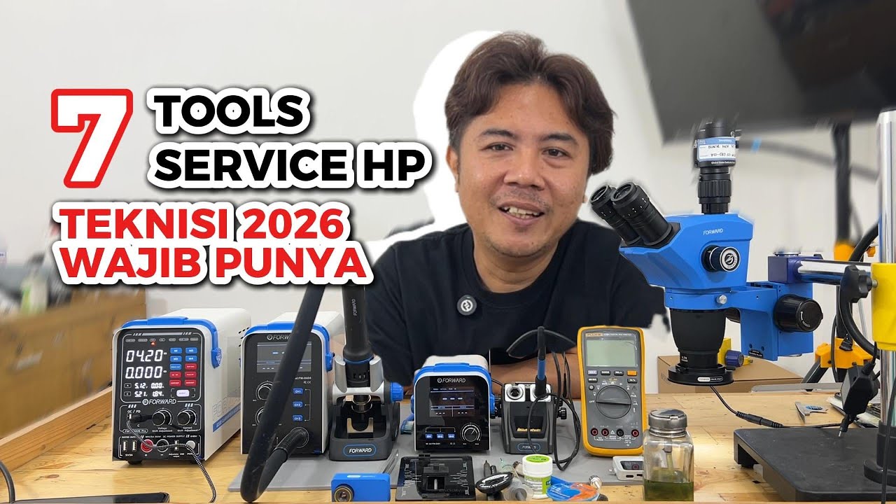7 TOOLS SERVICE HP YANG TEKNISI WAJIB PUNYA DI TAHUN 2026