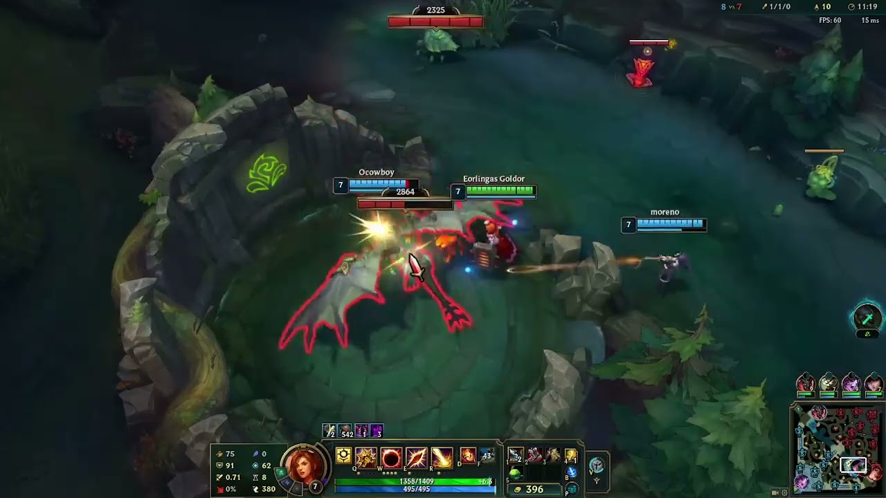 Kayn high-elo carregou