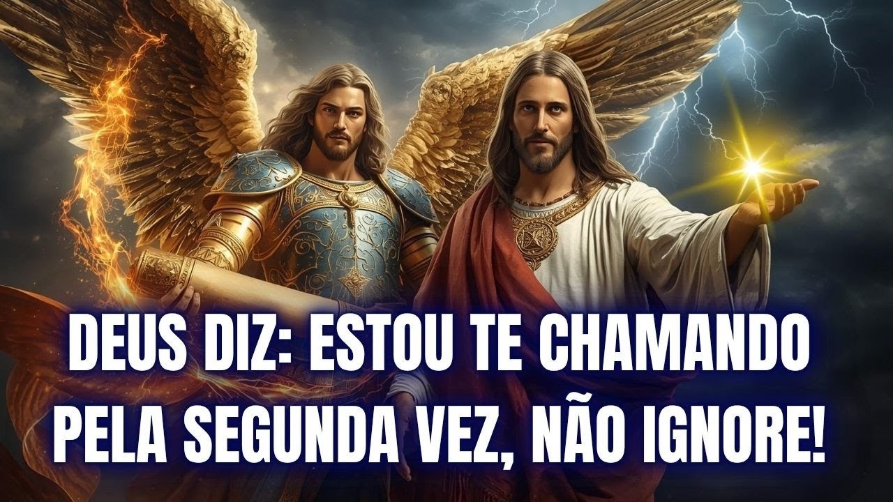 DEUS DIZ- VOCÊ DESPREZOU OS MEUS SINAIS 2 VEZES! FOI HÁ 1 MINUTO - ARCANJO MIGUEL GRITA- OUÇA LOGO!