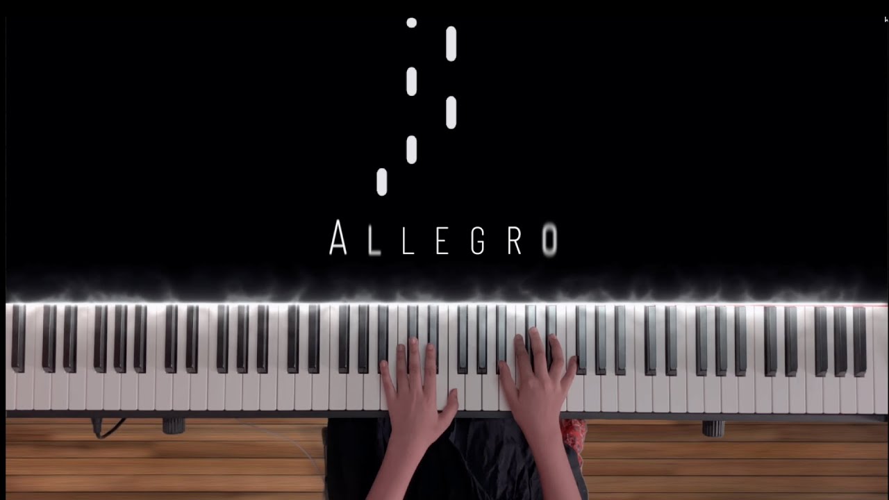 Allegro ( Emmit Fenn ) Piano tutorial
