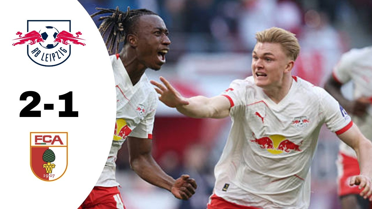 RB Leipzig VS FC Augsburg (2-1) Highlights | Bundesliga 2026