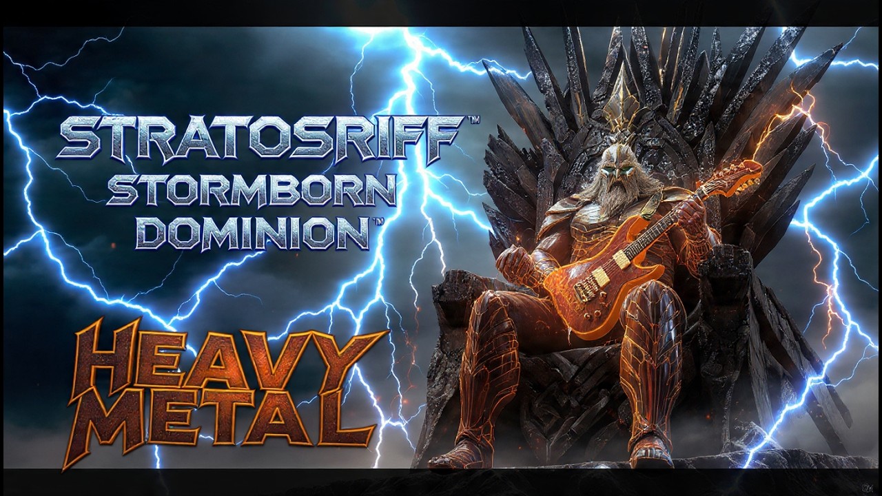 ⚡ STORMBORN DOMINION: Full Heavy Metal Album 2025 | StratosRiff | Epic Riffs & Pure Power! 🤘