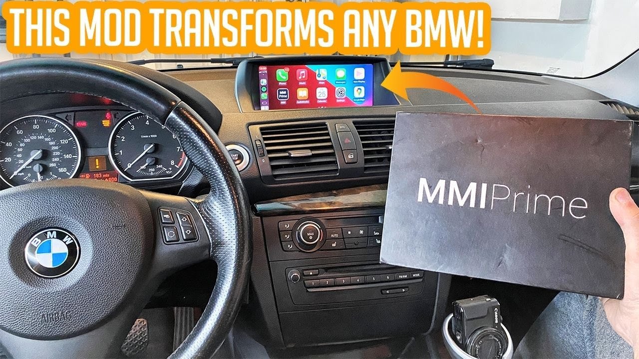 THE 1 SERIES GETS APPLE CAR PLAY AND BACKUP CAMERA! (FULL INSTAL!)