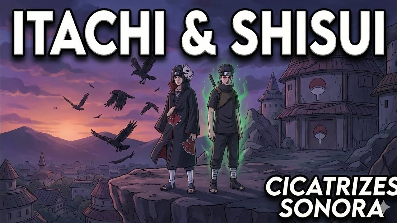 Itachi e shisui -  Vila destruída | (Naruto) cicatrizes sonora 
