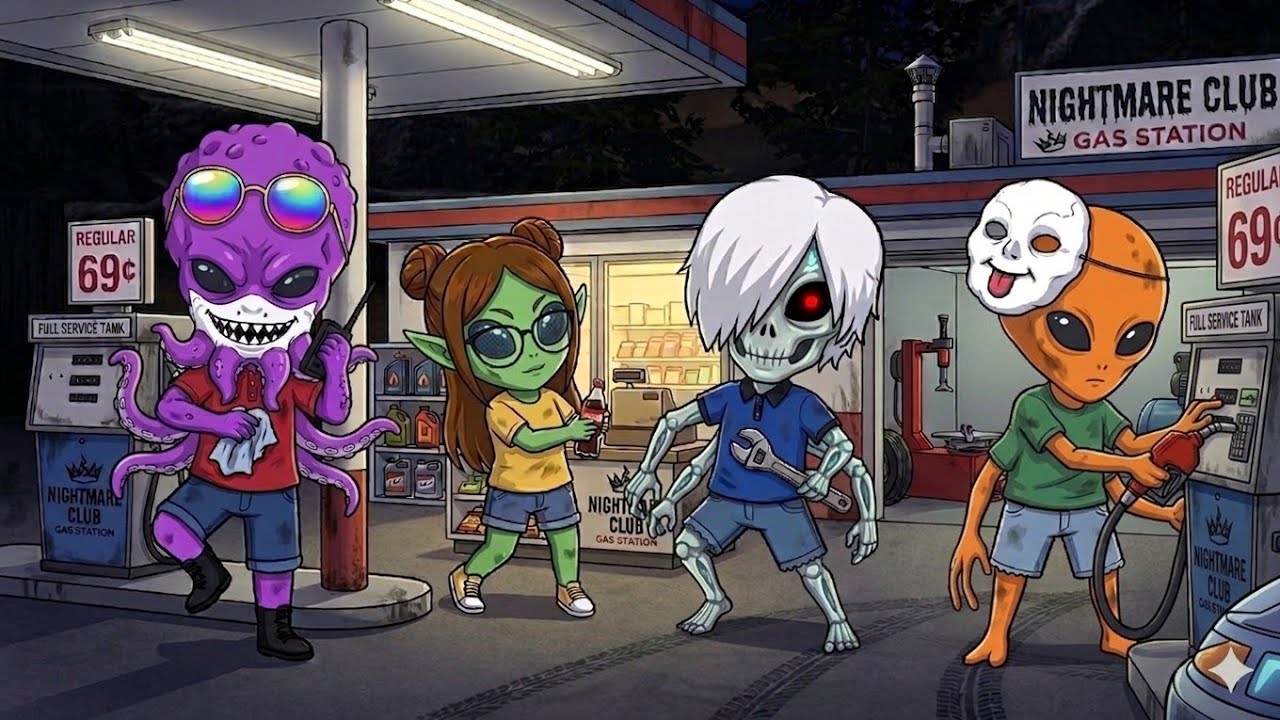 Nightmare Club Gas Station