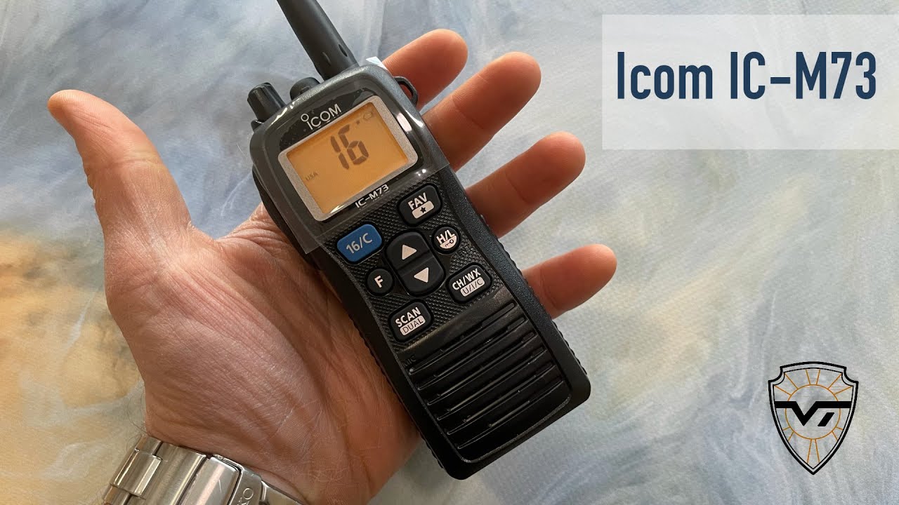 Морская радиостанция Icom IC-M73. Шумоподавление, запись вызовов и другие интересные особенности