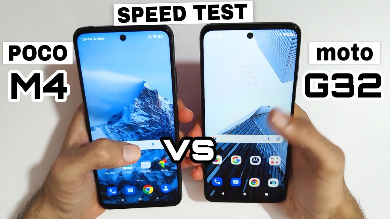 poco m4 pro vs moto g32 Speed Test & Comparison