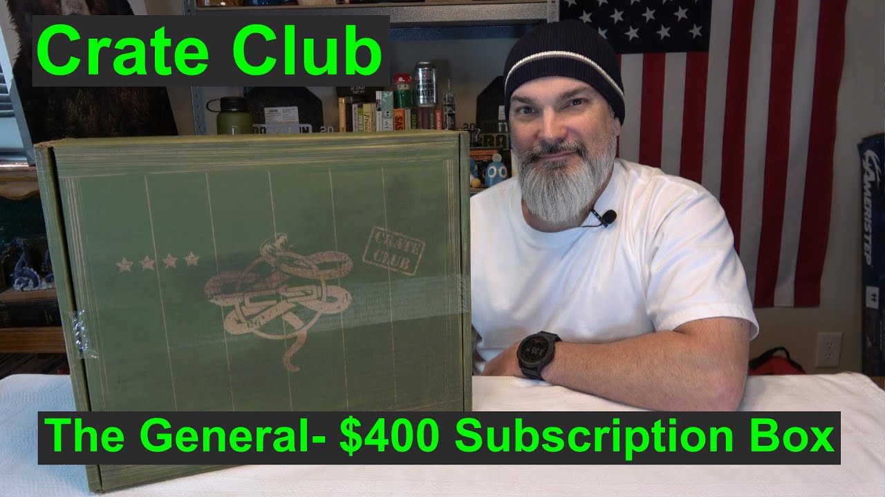 Подписка на коробку Crate Club 
