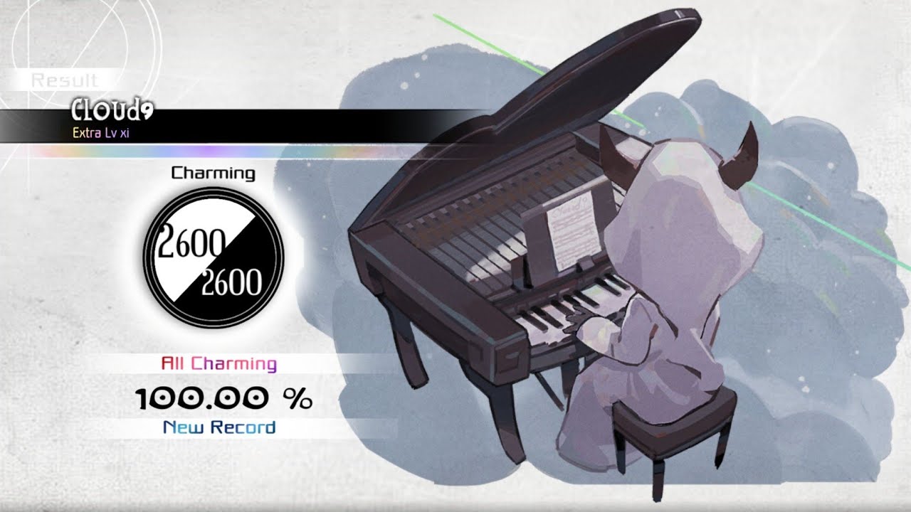 【DEEMO手元】Cloud9 (Extra) 100％  AC