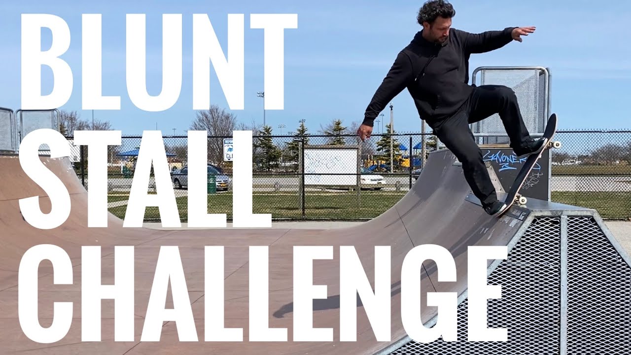 MINI RAMP BLUNT STALL CHALLENGE!