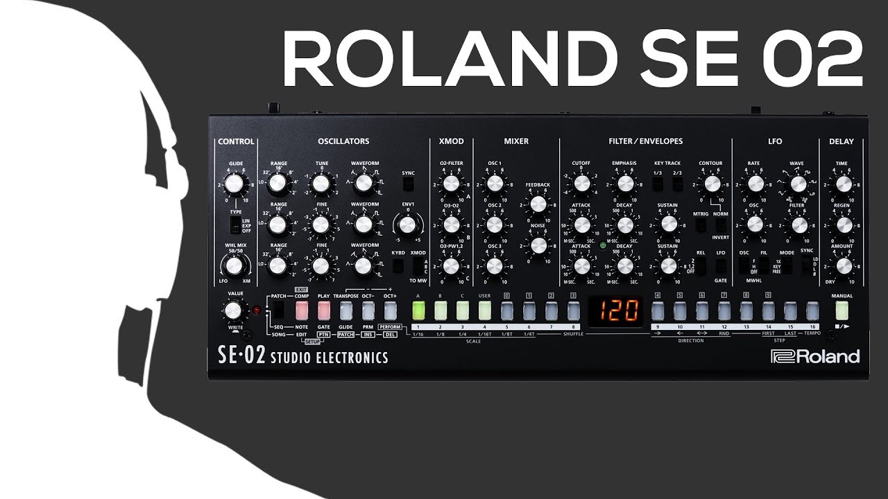 Roland SE 02 exclusive demo @ Musitechnic