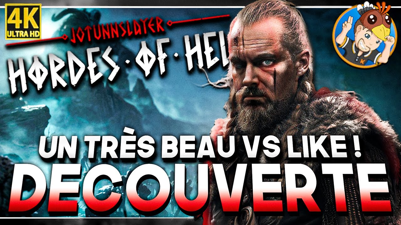 JOTUNNSLAYER: HORDES OF HEL ⚔️ Un Magnifique VS Like Viking ! 🎥 D&Eacute;COUVERTE 4K