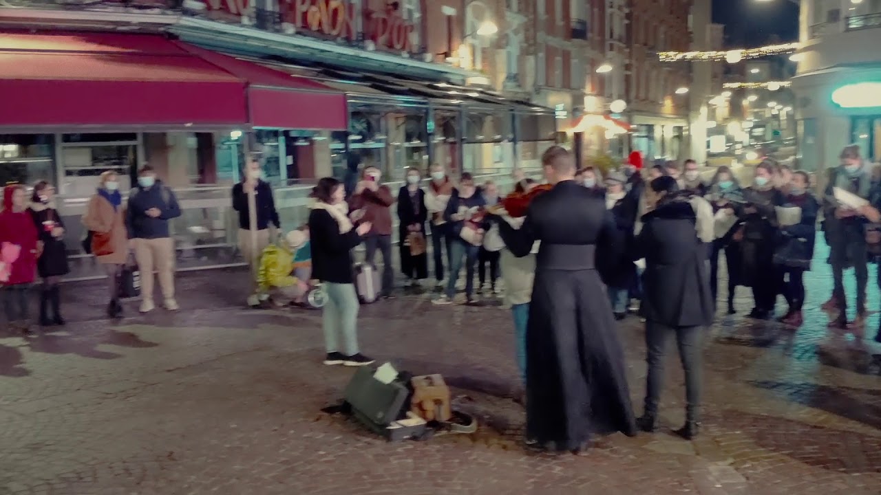 No&euml;l dans la rue ICRSP Lille