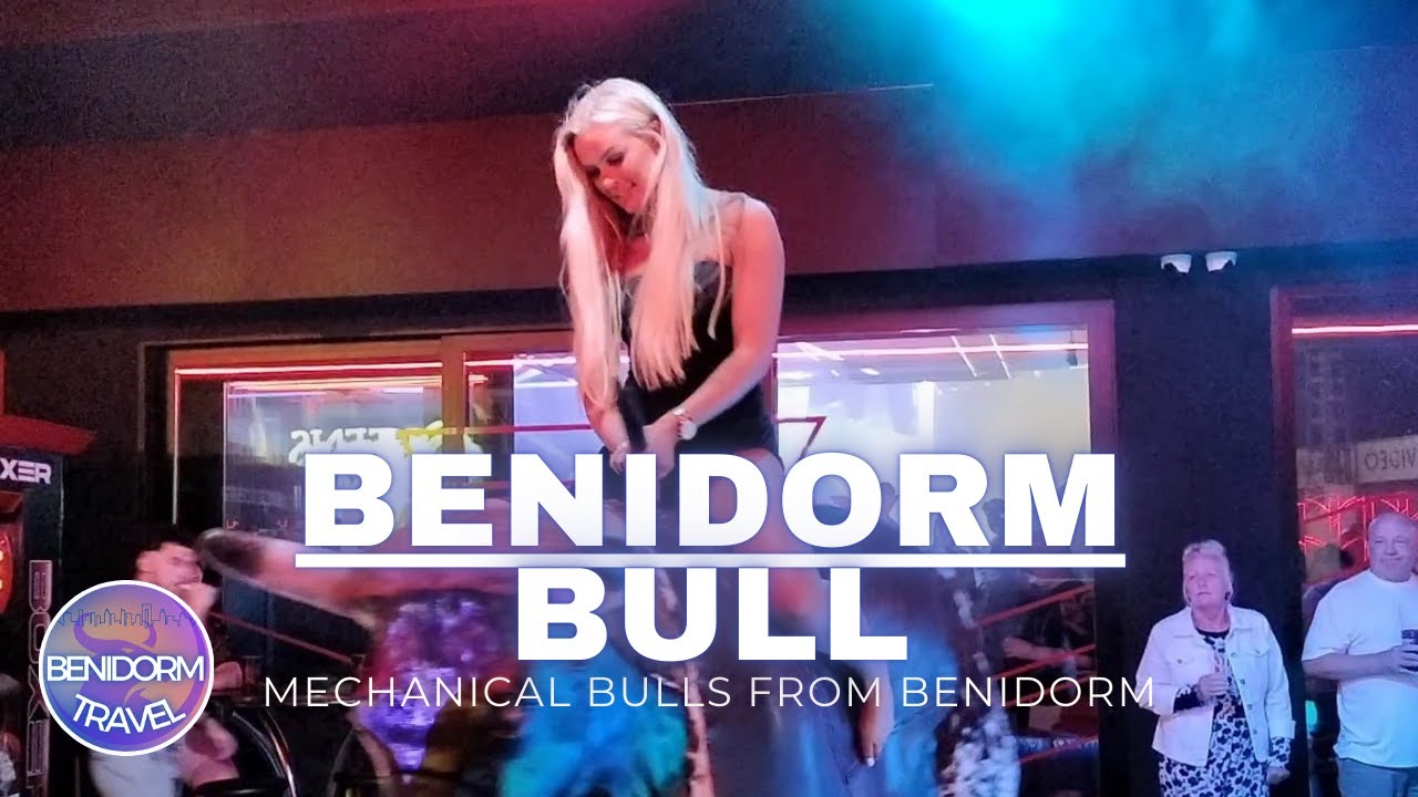 Mechanical Bull Benidorm! 15-05-24
