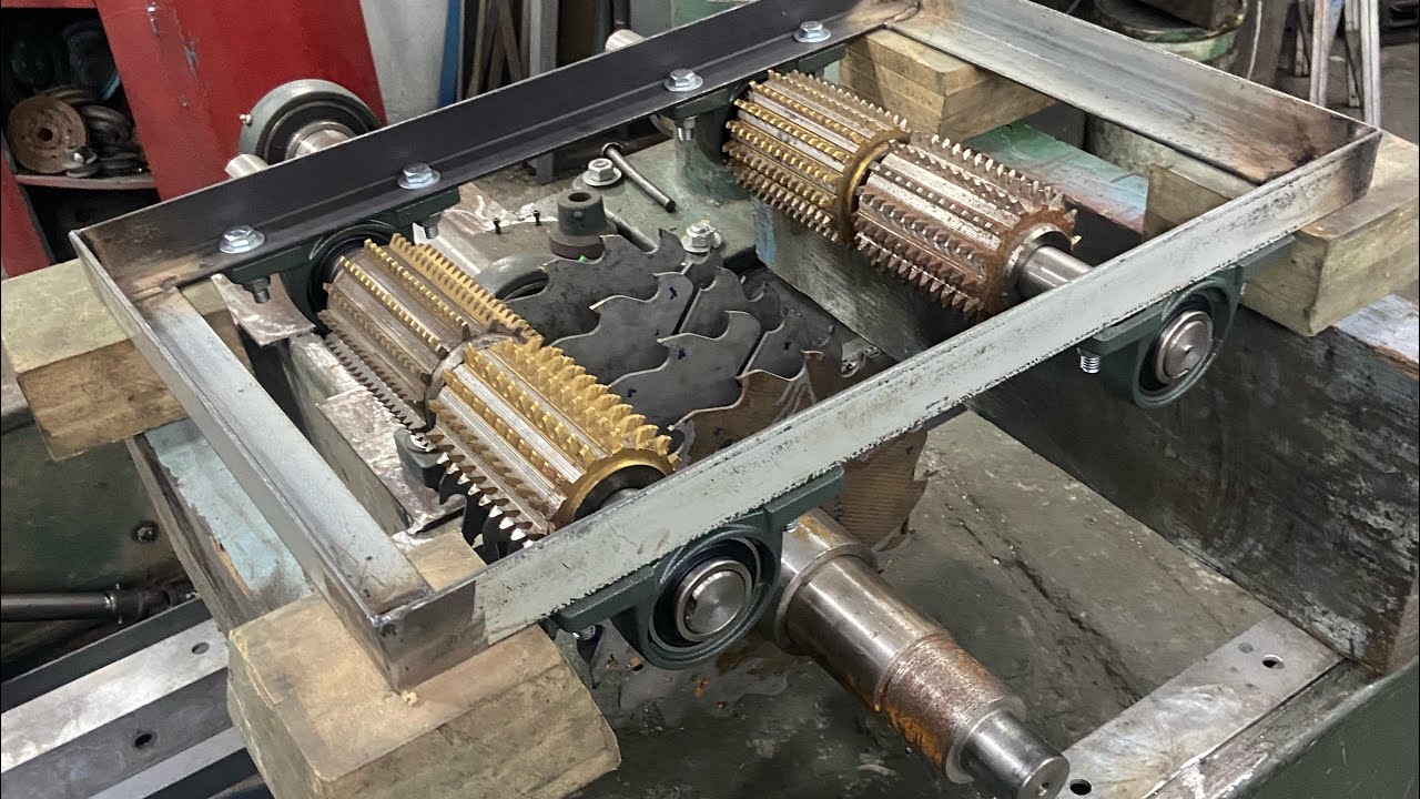 Fabricacion de Maquina Sierra Multiple de  carpinteria desde cero! 🇦🇷🪵
