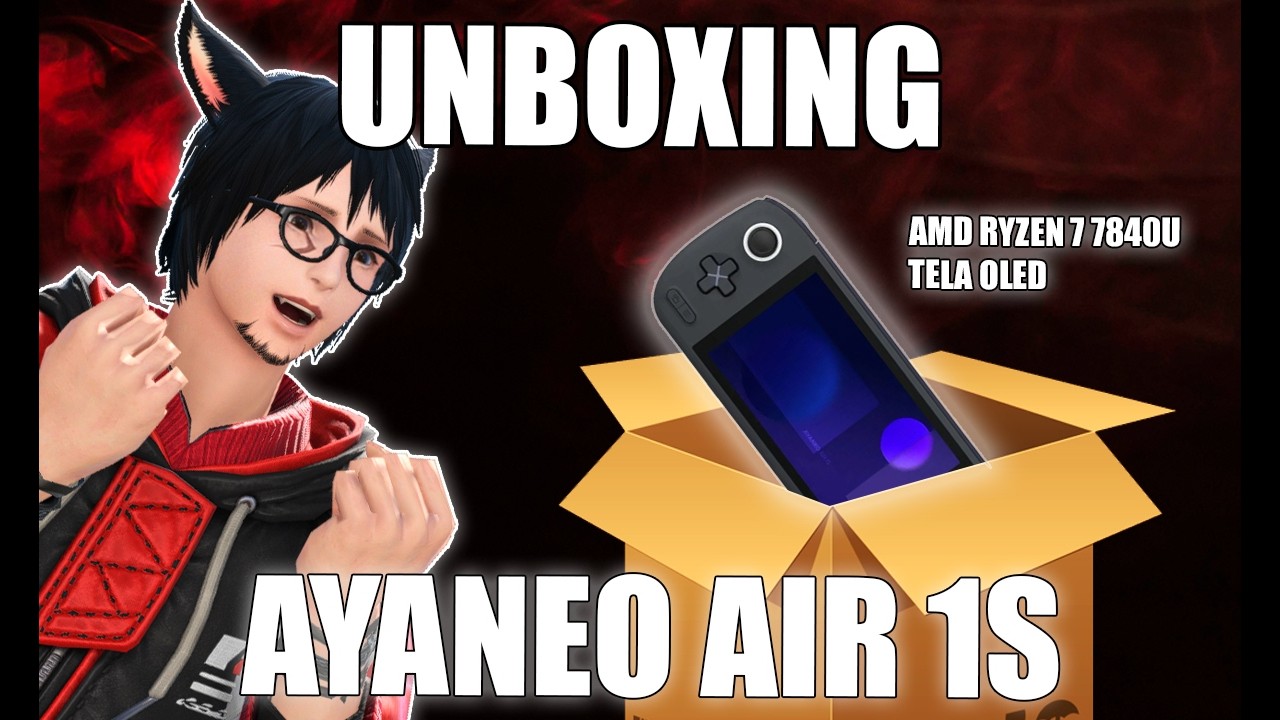 UNBOXING AYANEO AIR 1S – O portátil que pode superar o ROG Ally?! 😱