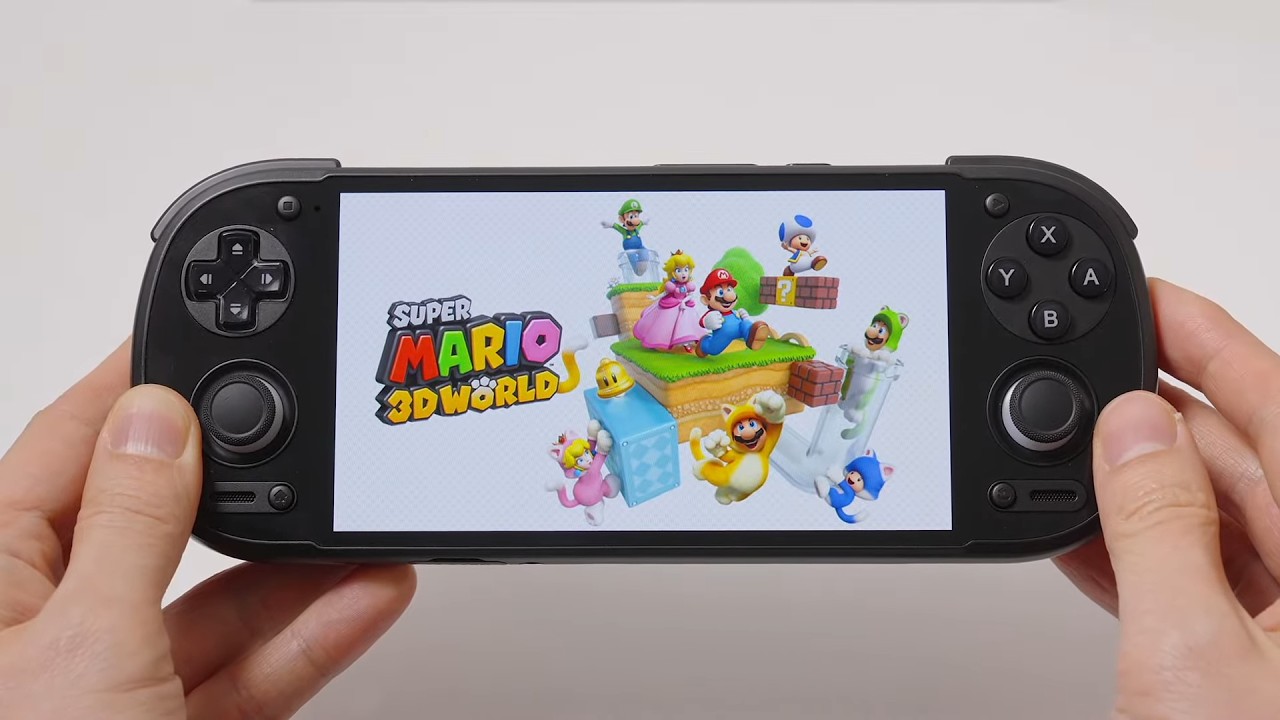 Retroid Pocket 6, Wii U, Super Mario 3D World and more games test