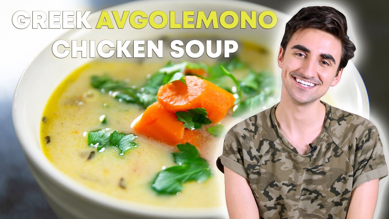 chicken soup immunity boost | greek avgolemono | FlamBa&eacute;