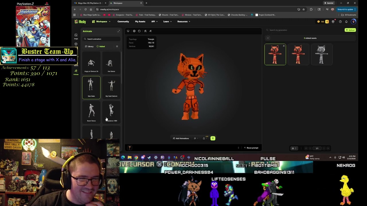 MMX8, Working on damageless bosses and a bit of metal grinding!