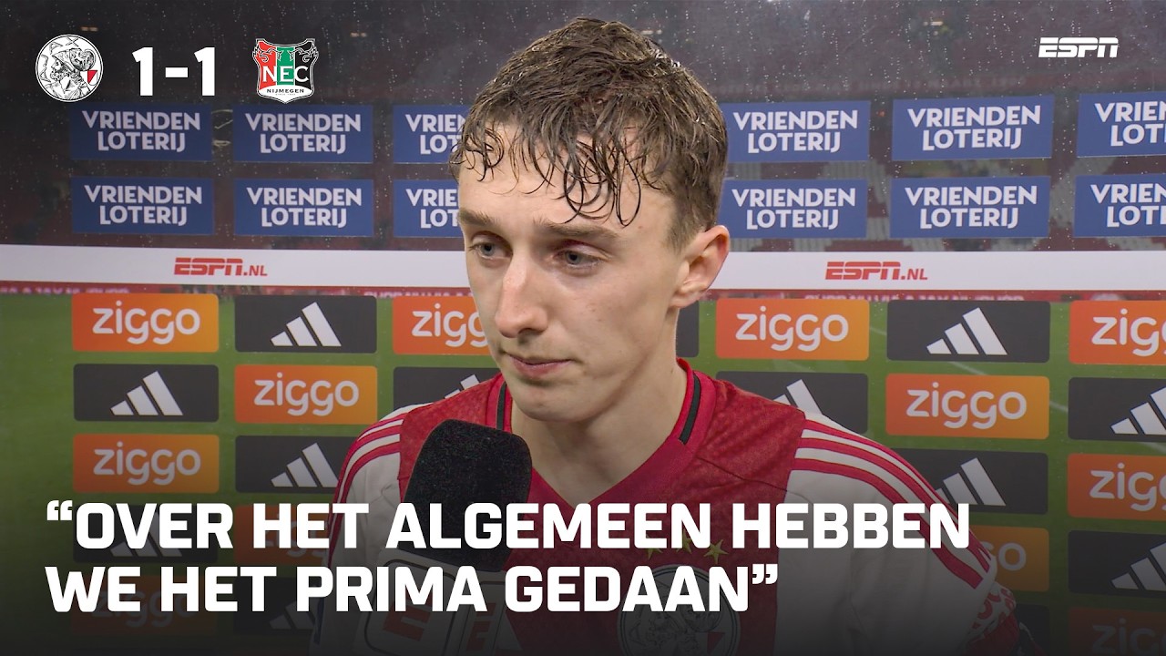 Youri Baas TEVREDEN na GELIJKSPEL tegen N.E.C. 👀 | Interview