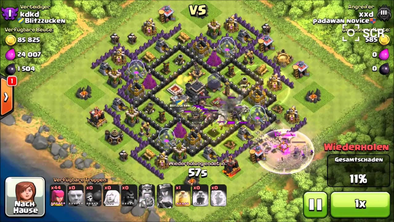 Clash of Clans #1 |meine beste Rh9 Base|| Hirnfrei