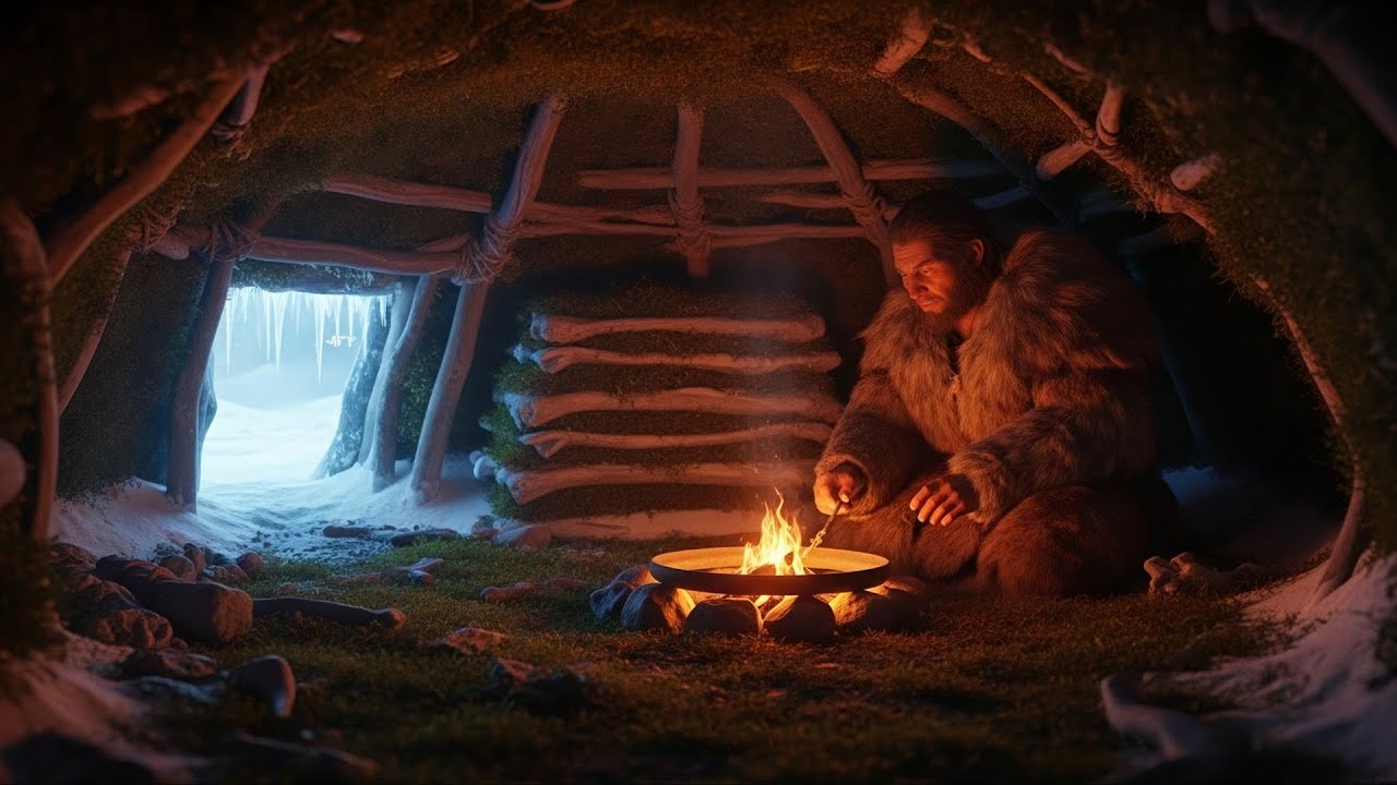 How a Caveman's Hidden Shelter Endured -40&deg;F Prehistoric Blizzards Through Winter