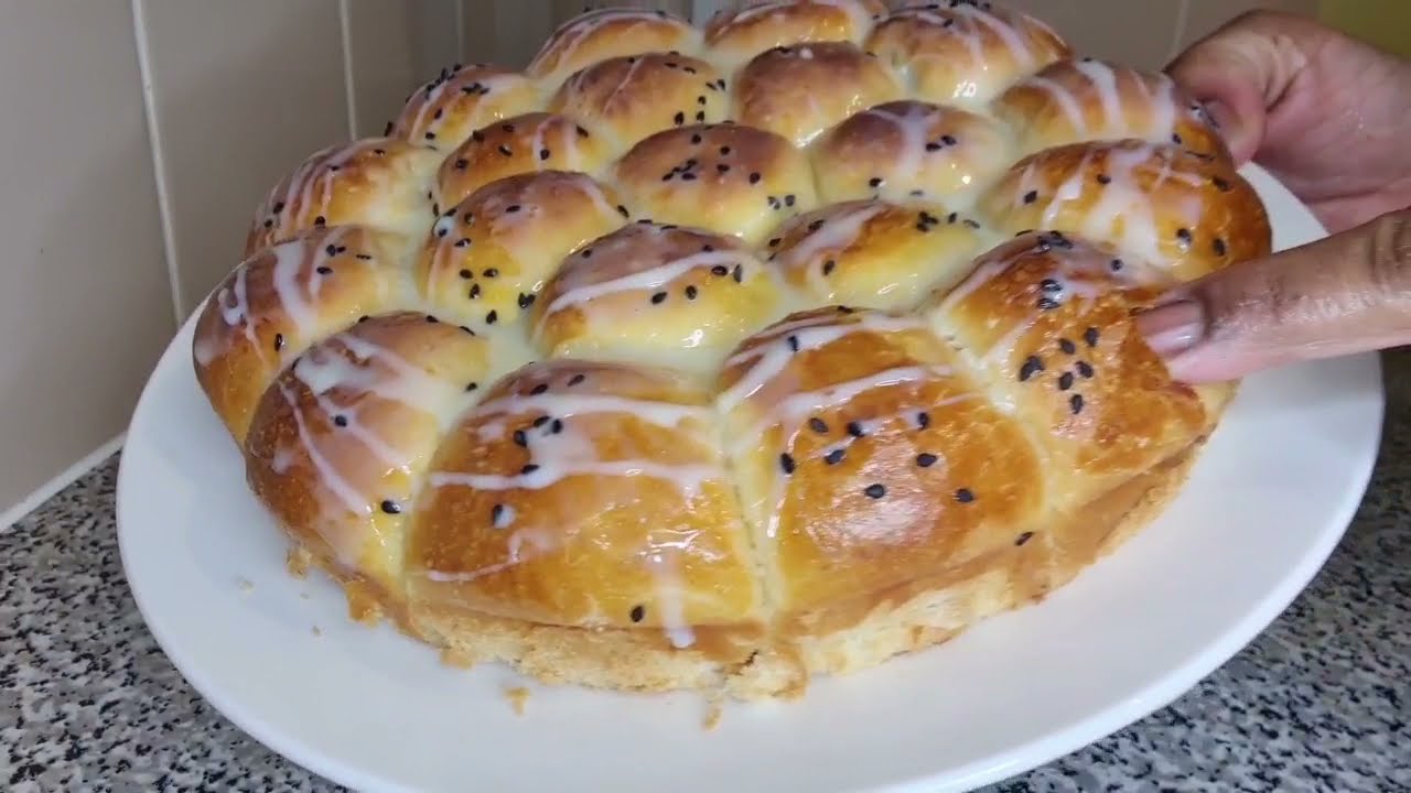 Easy and Tasty honeycomb bread (Rooti shinidhaab) khaliyat naxal