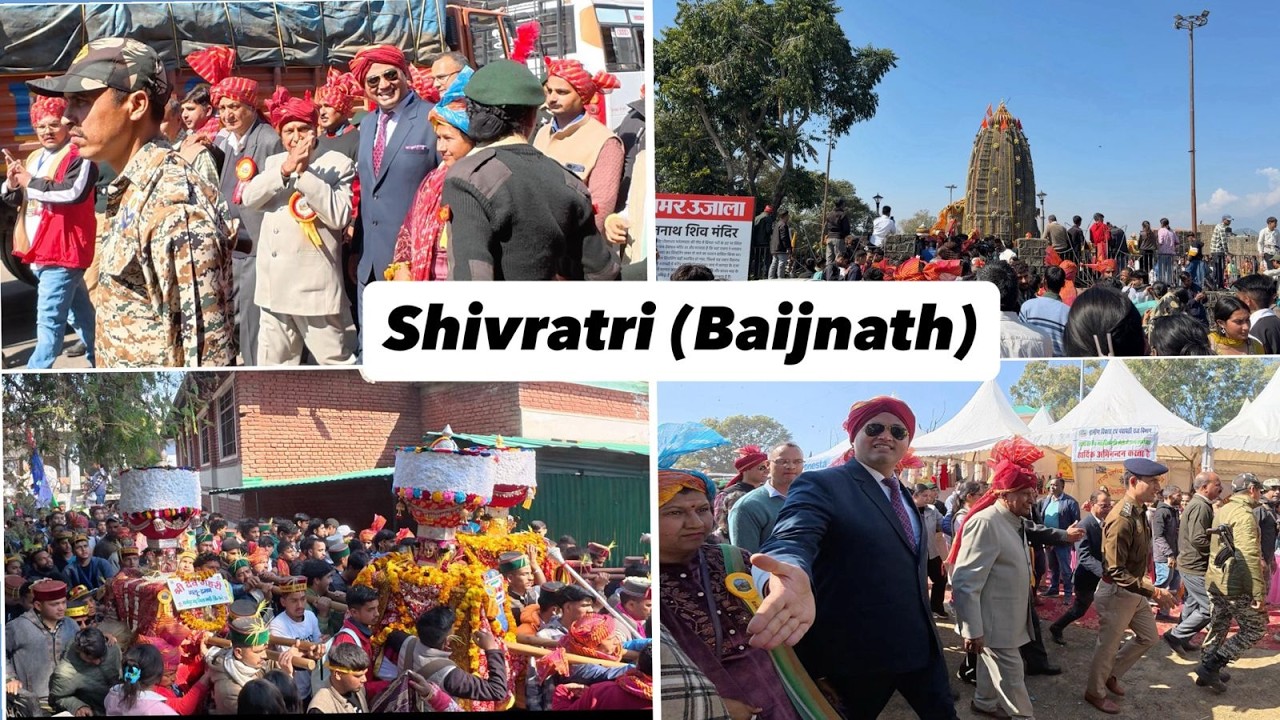 Shivratri at Baijnath — Representing Bir || Tibetan Vlogger || Bir || Baijnath