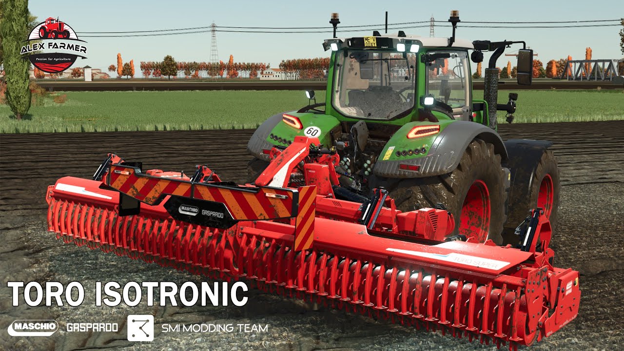 MASCHIO GASPARDO ERPICE ROTANTE TORO ISOTRONIC PC/CONSOLE FARMING SIMULATOR 25