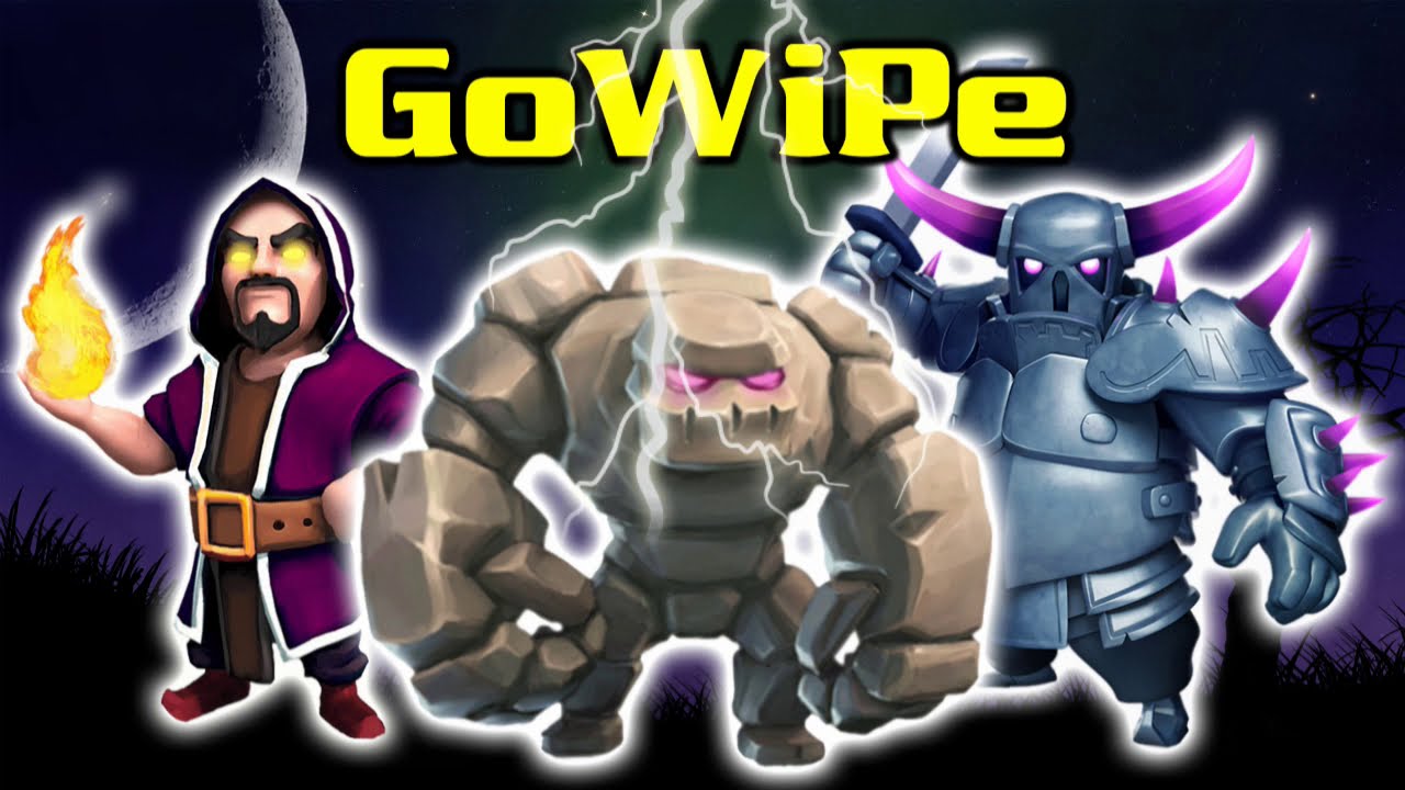 CLASH OF CLANS | GOWIPE ATTACK (TH9) BEST WAR ATTACK 3 STAR STRATEGY 2020! | JaelGaming