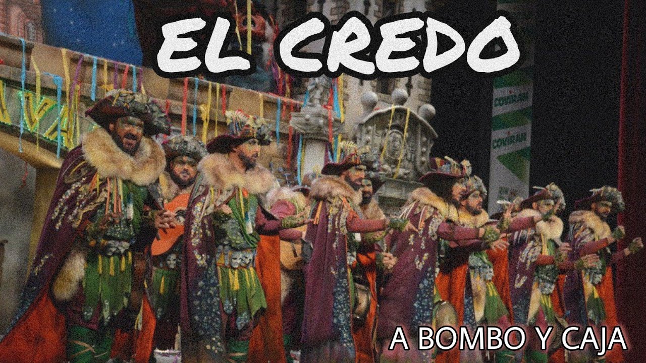 Última cuarteta de ''LOS PEREGRINOS'' (CREDO) a bombo y caja