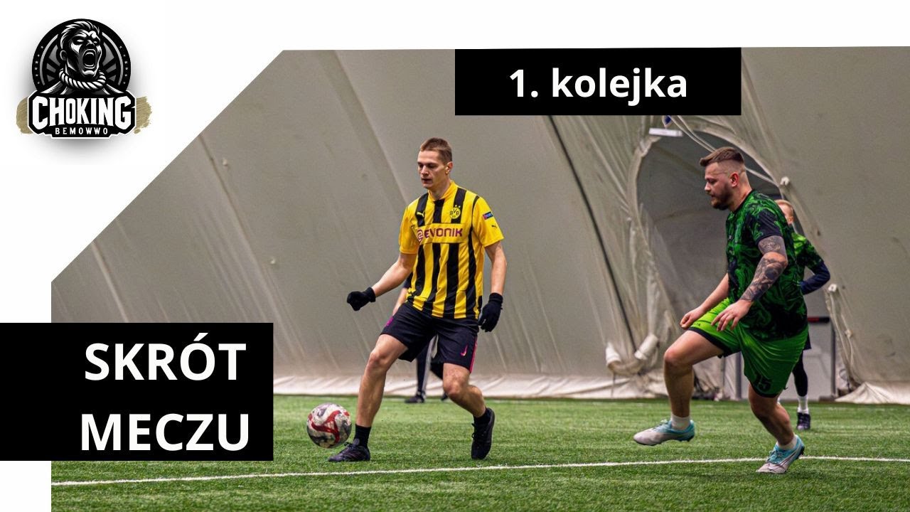 Najlepsze Drużynowe Zagrania l Liga Bemowska 6x6 I 1 kolejka