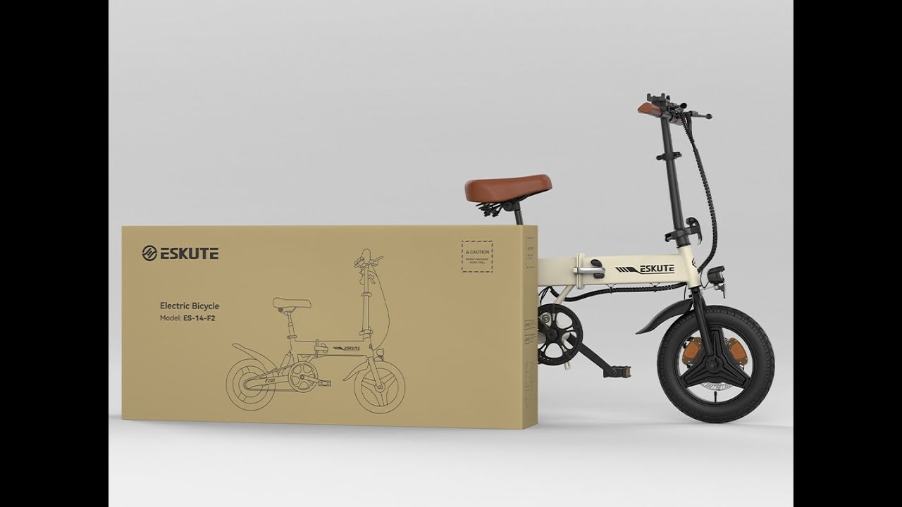 Installation Video for the Eskute 2025 F200 New Foldable Commuter E-Bike