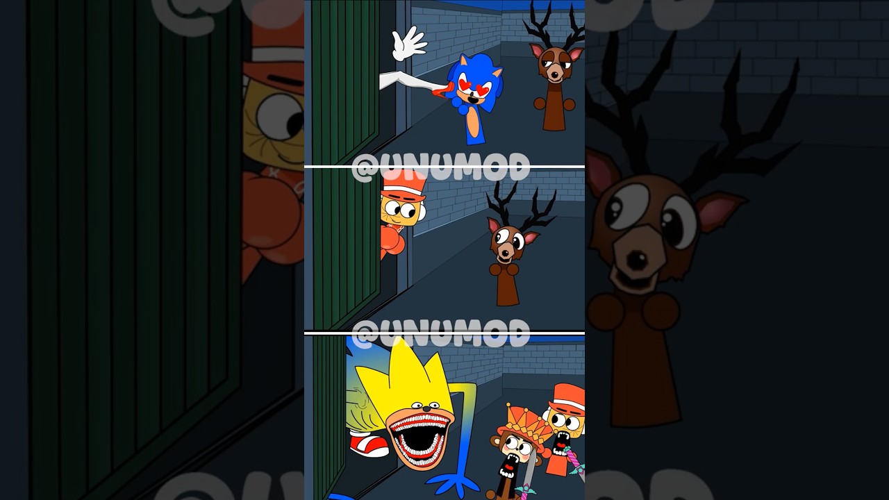 Incredibox Sprunki Sinner Edition: DEER x SHIN SONIC, JANDEL x SAMMY BUCKLE MY SHOE 99 Night Forest