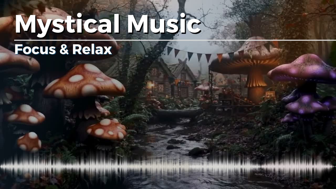 Mushroom Fairy Focus: 12-18 Hz Binaural Beats & Nyckelharpa Vibes Focus Music