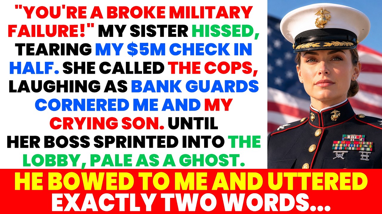 My Sister Tore Up My $5M Check In Front Of My Son&mdash;Then Her Boss Called Me 'Colonel'