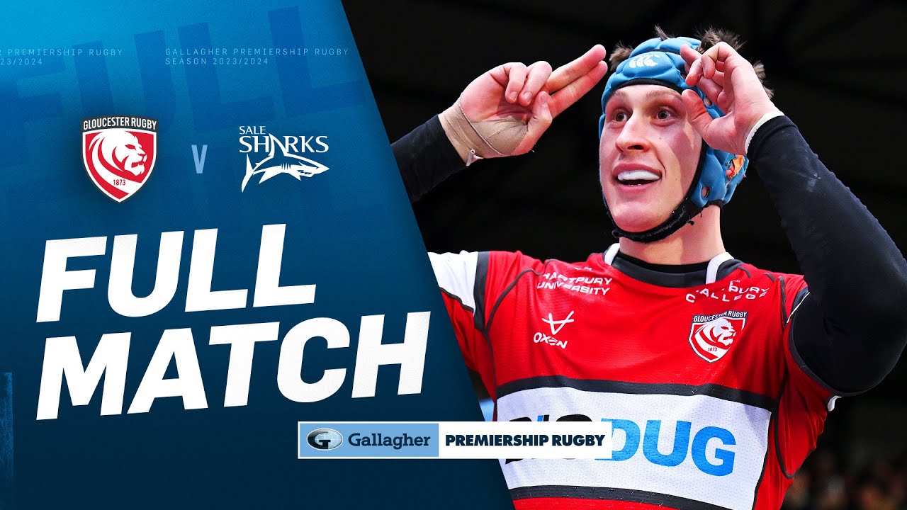 Gloucester v Sale - FULL MATCH | Magnificent Start To 2025! | Gallagher Premiership 24/25