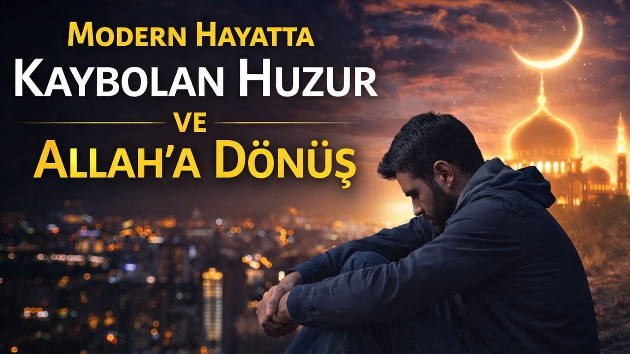 Modern Hayat Neden Huzurumuzu Çaldı?.. Bu Kadar Şey Varken Neden Huzursuzuz?...