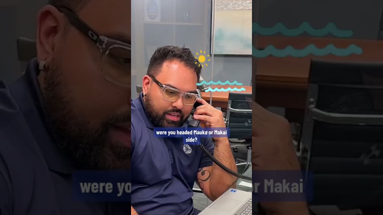 Speaking Pidgin with Hawaiian Local clients vs. Mainland Clients. Mauka v. Makai