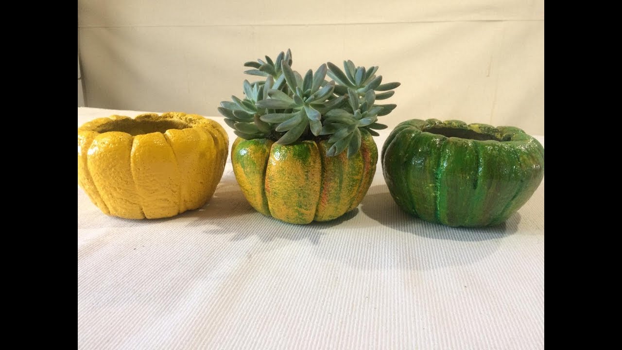 VASO EM FORMATO DE ABÓBORA!!!